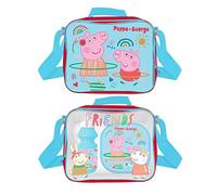 Peppa and George Pig Lunch Bag, Sandwich Box and Bottle Set, 3 Pieces