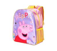 (Peppa Go) Boys Girls Kids Backpack Official Character Rucksack Junior Toddlers School Bag
