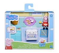 Peppa Loves Baking 6 Piece Kitchen Playset Figure Oven Pie