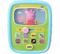 Peppa My First Tablet - Electronic Playset Kids Toy Tablet - Interactive Sound Learning Role Play Set For Children - 9 Buttons 2 Slidey Features - Batteries Included