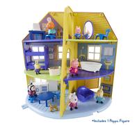 Peppa Pig 06384 Peppa's Family Home Playset, with articulated Peppa Pig figure