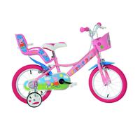 Peppa Pig 14'' Girls Bicycle with Doll Carrier