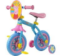 Peppa Pig 2 in 1 Kids Training Balance Bike - Blue