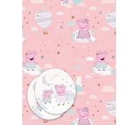Peppa Pig 2 Sheets Of Gift Wrap And 2 Gift Tags