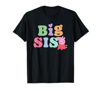 Peppa Pig 20th Anniversary Big Sis Colorful Logo T-Shirt