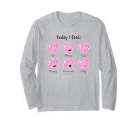 Peppa Pig 20th Anniversary Today I Feel… Baby Faces Long Sleeve T-Shirt