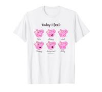 Peppa Pig 20th Anniversary Today I Feel… Baby Faces T-Shirt