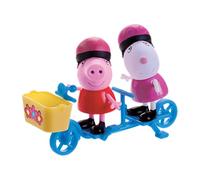 Peppa Pig 3" Mini Figure 2-Pack Cycling With Friends