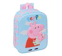PEPPA PIG - 3D Nursery Backpack, Easy Cleaning, Ideal for Children of Different Ages, Comfortable and Versatile, Quality and Resistance, 22 x 10 x 27 cm