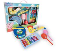 Peppa Pig 5 Piece Musical Set. Xylophone, Drum, Saxophone And Maracas