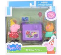 Peppa Pig - Adventure Playsets 6cm Adventure Figure Twin Packs With Accesories - Birthday Party