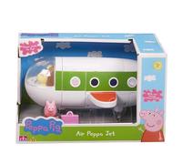 Peppa Pig Air Jet Aeroplane Plane with Peppa Figure & Suitcase Holiday Toy NEW
