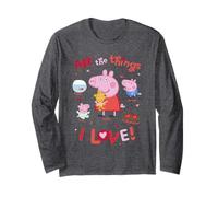 Peppa Pig All The Things I Love Long Sleeve T-Shirt
