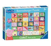 Ravensburger Peppa Pig Alphabet 24 Piece Giant Floor Jigsaw Puzzles for Kids Age 3 Years Up - Educational Toys for Toddlers