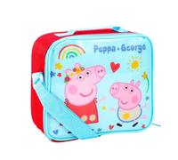 Peppa Pig and George Insulated Lunch Bag Childrens Girls Boys School