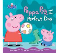 Peppa Pig and the Perfect Day: (Interactive Activity Storybook with 7 Punch-Out Characters, Pop-Up Removeable Car & Boat, Play Mat & Stickers - For Toddlers, Preschoolers, and Kids Ages 3-7)