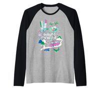 Peppa Pig Around The World Family Trip Vacation Route Raglan Baseball Tee