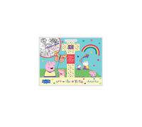 Peppa Pig Artist Pad Colour in Posters Stickers & Crayons 3+ Gift Set