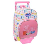 PEPPA PIG BABY PIG - Children's Backpack with Trolley Safta 705, Ideal for Children of Different Ages, Comfortable and Versatile, Quality and Resistance, 26 x 11 x 34 cm