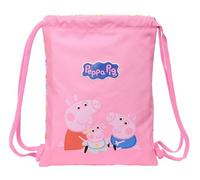 PEPPA PIG BABY PIG - Junior Flat Bag Backpack, Ideal for Children of Different Ages, Comfortable and Versatile, Quality and Resistance, 26 x 34 cm