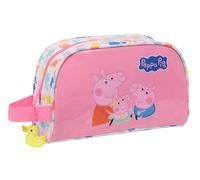 PEPPA PIG BABY PIG - Large Children's Toiletry Bag, Children's Toiletry Bag, Adaptable to Trolley, Ideal for Children from 5 to 14 Years, Comfortable and Versatile, Quality and Resistance, 26 x 16 x 9