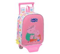PEPPA PIG BABY PIG - Nursery Backpack with Safta Cart, Ideal for Children of Different Ages, Comfortable and Versatile, Quality and Resistance, 22 x 10 x 27 cm