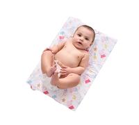 Peppa Pig Portable Nappy Changing Mat Travel Baby Change Mat, Wipe Clean Material, Foldable Padded BPA Free 0M+ Lightweight White/Pink Colour for Babies