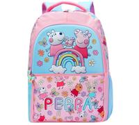 Peppa Pig Backpack, Girls Backpack With Evie Pig, School Bag, Pink One Size