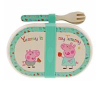 Peppa Pig Bamboo Snack Box Set