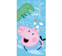 Peppa Pig Bath Beach towel 140 x 70 cm Fast Dry George & Dinosaur Toy