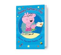 Peppa Pig Best Daddy Father's Day Card