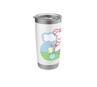 Peppa Pig Bicycle Stainless Steel Insulated Tumbler