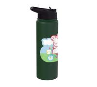 Peppa Pig Bicycle Stainless Steel Insulated Water Bottle