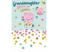 peppa pig, granddaughter, birthday card