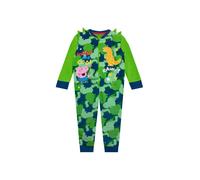 Peppa Pig Boy's George Pig Dinosaur Onesie in Green | Size: 18-24 m Peppa Pig Green 18-24 m