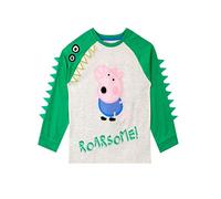 Peppa Pig Boys George Pig Long Sleeved Top Grey Age 18 to 24 Months