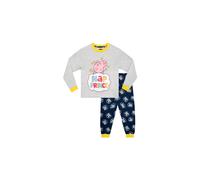 Peppa Pig Boy's George Pig Nap Prince Pyjamas in Grey | Size: 2-3 Years Peppa Pig Grey 2-3 Years