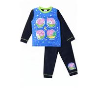 Peppa Pig, Boys George Pig Pyjamas, Blue, Bedtime Age 18 Months - 5 Years