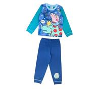 Peppa Pig, Boys George Pig Pyjamas, Blue, Have A Roar Some Day! Age 2-3 Years