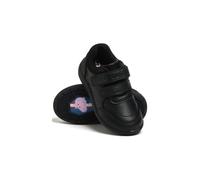 Peppa Pig Boys School Shoes George Pig Black 6