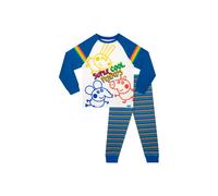 Peppa Pig Boy's George Pig Super Cool Friends Pyjamas in Blue | Size: 4-5 Years Peppa Pig Blue 4-5 Years