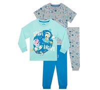 Peppa Pig Boys Pyjamas 2 Pack George Pig Blue and Grey 4-5 Years