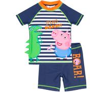 Peppa Pig Boys Blue 2 Piece Swim Set - 12-18 Months