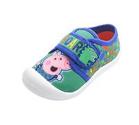 George Pig Boys Canvas Shoes in Blue and Green