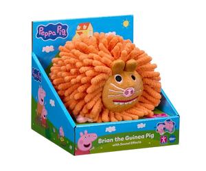 Peppa Pig Brian the Guinea Pig Soft Toy with Sound Effects