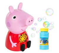 Peppa Pig Bubble Machine | Perfect Fun Indoor & Outdoor Toy | Bonus Solution Included | House On The Hill | Ages 3+