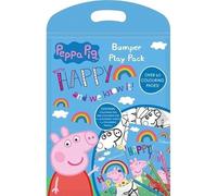 Peppa Pig Bumper Play Pack Colouring Pad and Pencils Kids Art Craft Creative