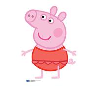 Peppa Pig Cardboard Cut Out Star Mini, Cardboard, Multi-Colour, 90 x 67 x 90 cm