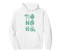Peppa Pig Christmas Ho Ho Ho Monochromatic Portraits Pullover Hoodie