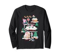 Peppa Pig Christmas Jolly Winter Town Map Long Sleeve T-Shirt